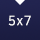 5x7