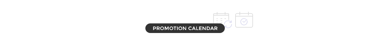 Promotion calendar
